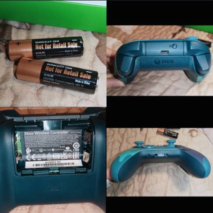 Kontroler Xbox Mineral Camo, wzór moro. Wersja specjalna. Mało używane