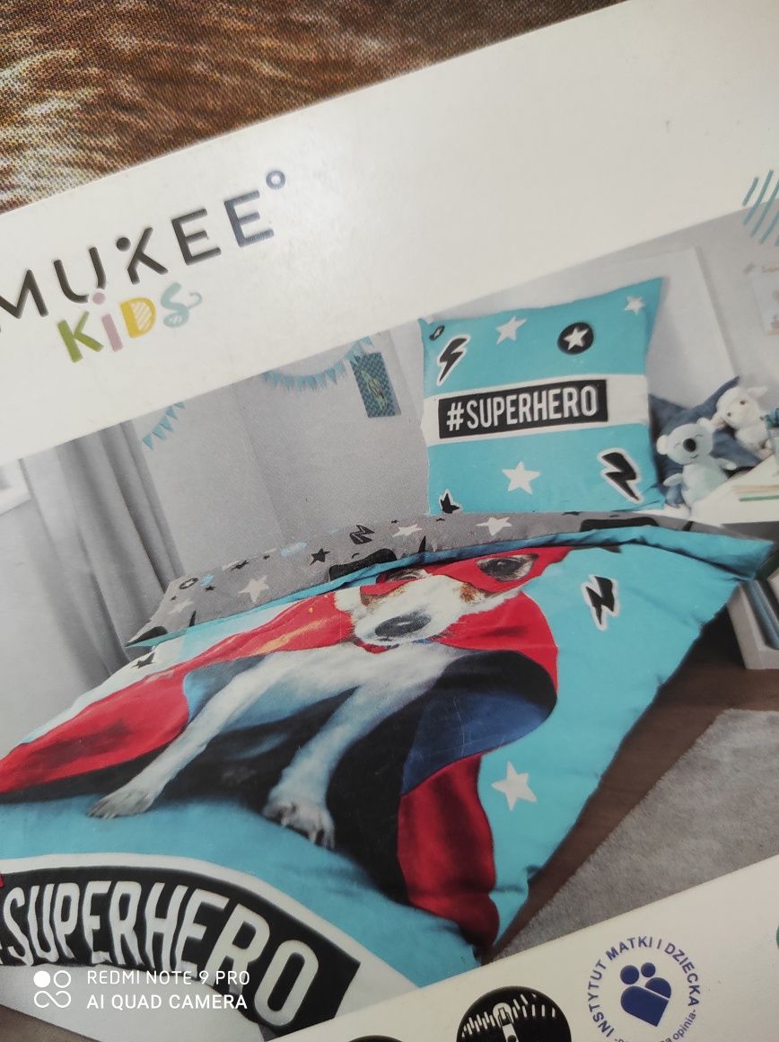Pościel Smukee chłopięca bawełniana Super Hero