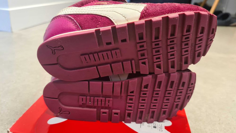 Sneakersy dla dzieci PUMA St Runner v3 Nl kolor bordowy Rozm. 26