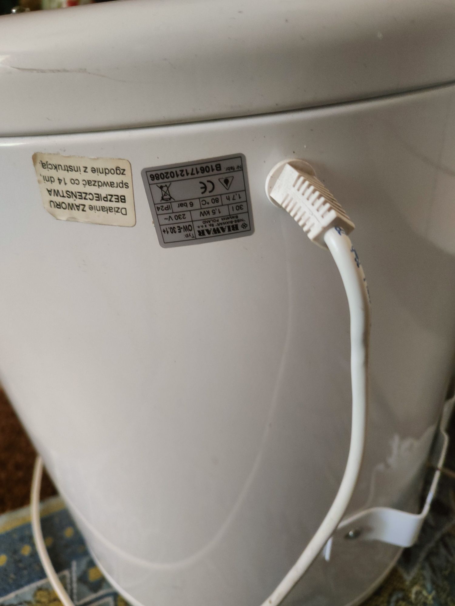 Bojler elektryczny 30L 2000w
