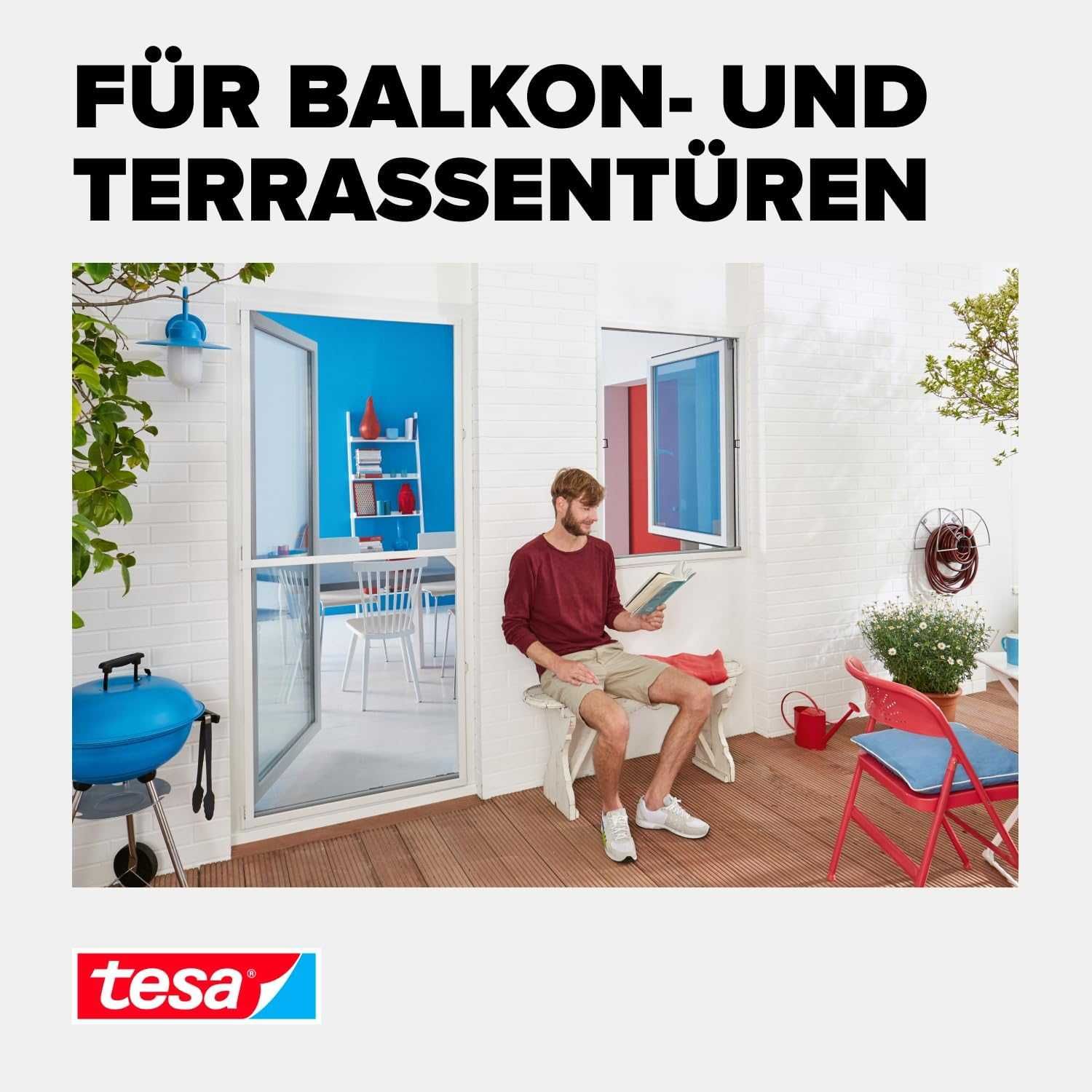 Tesa adaptery do moskitier drzwi ALU COMFORT