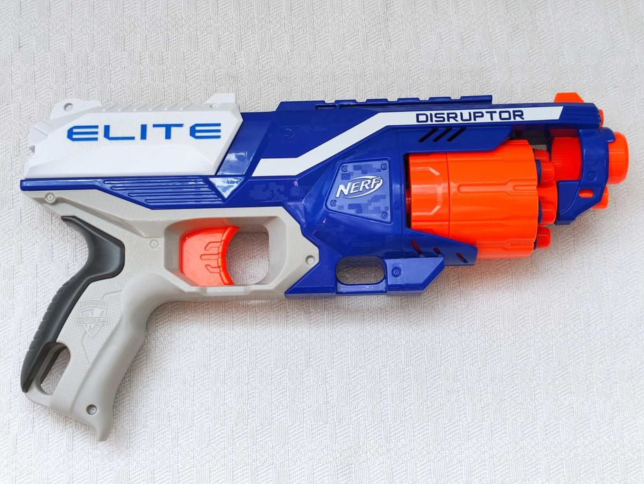 БЛАСТЕР NERF Elite DISRUPTOR (B9837) + упаковка (39 шт) куль-присосок