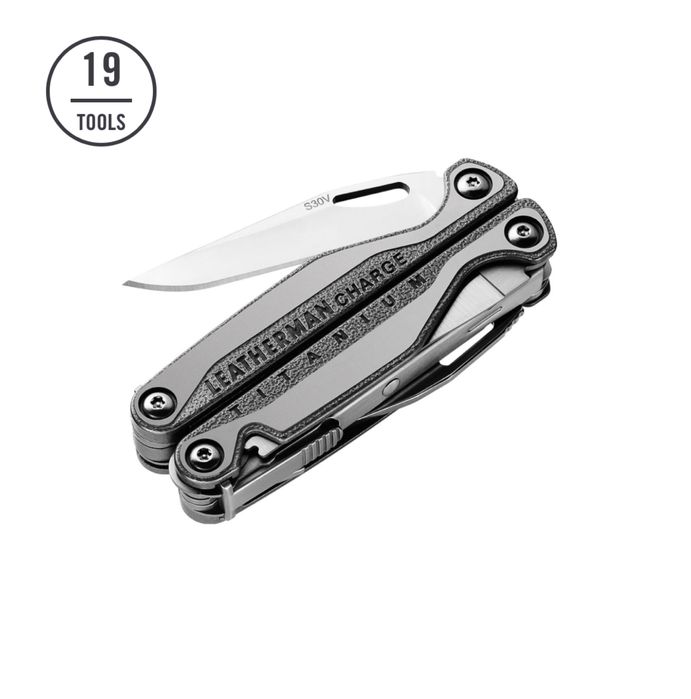 Leatherman Charge TTI Plus - топовый мультитул с клинком из s30v