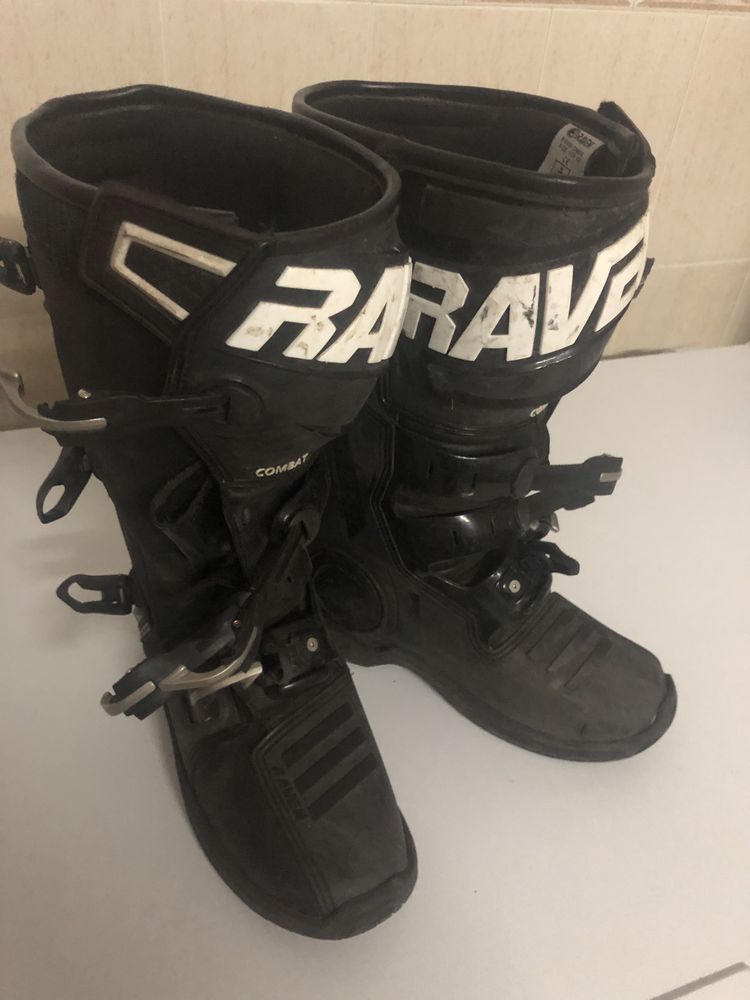 Botas motocross raven