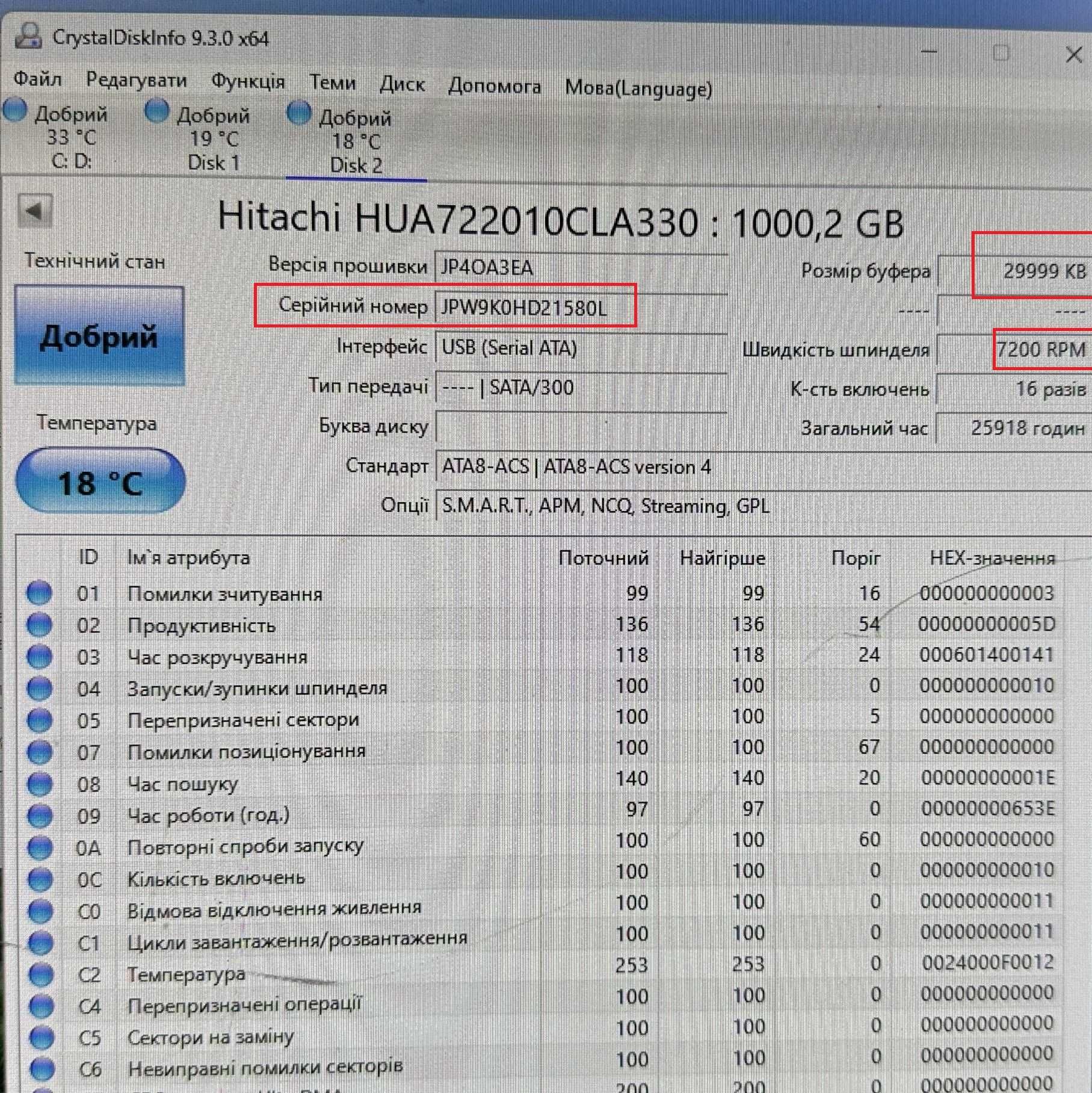 hdd жорсткий диск 3.5" Samsung 1000gb,  32мб кеш, здоров'я 100%