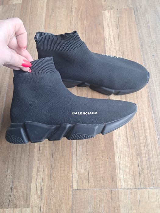 Balenciaga buty speed trainer czarne 41 do biegania sportowe sneakersy