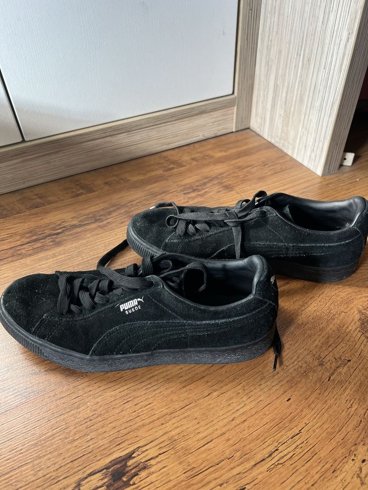 Puma suede czarne