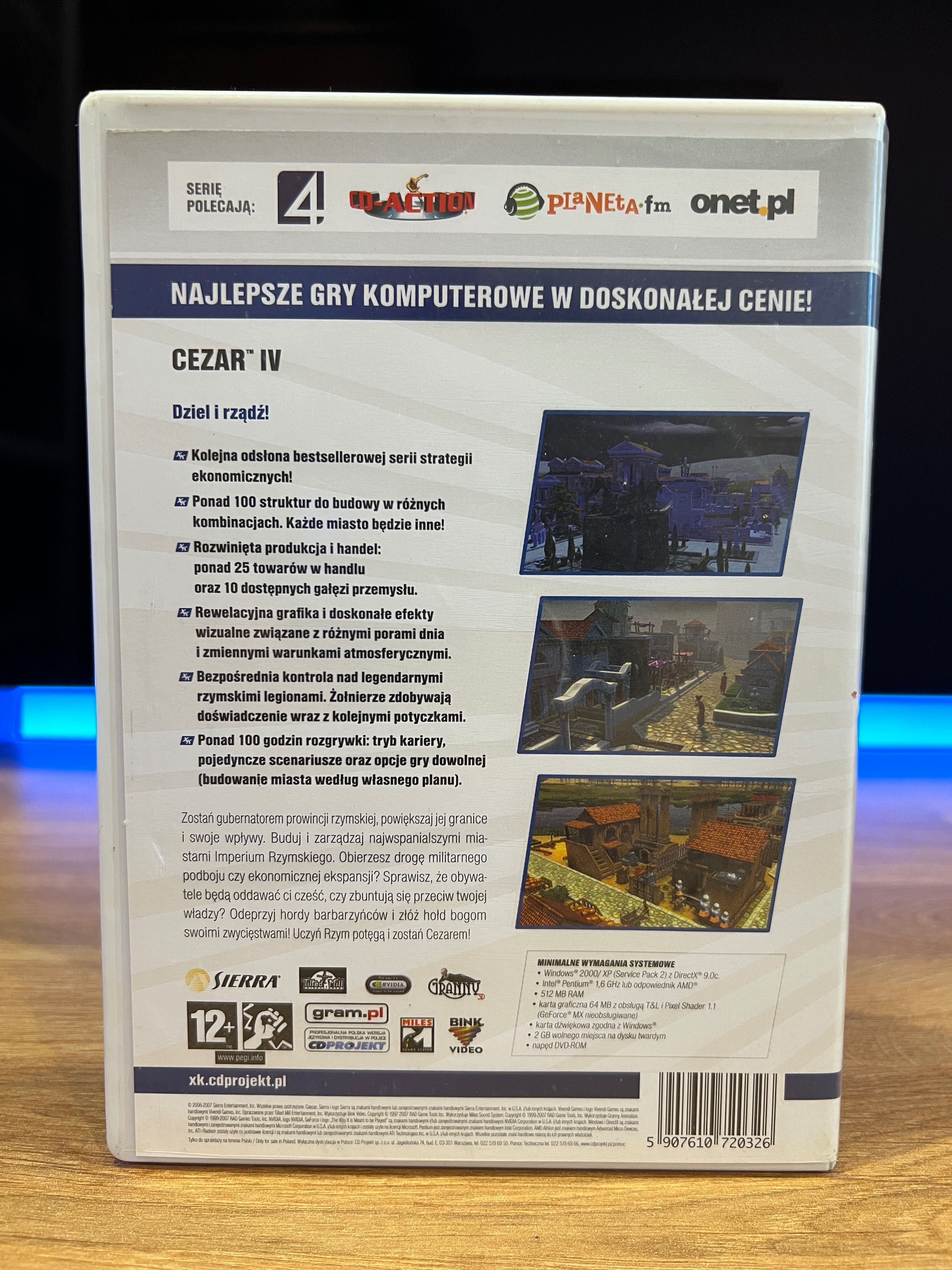Cezar IV (PC PL 2006) DVD BOX wydanie eXtra Klasyka