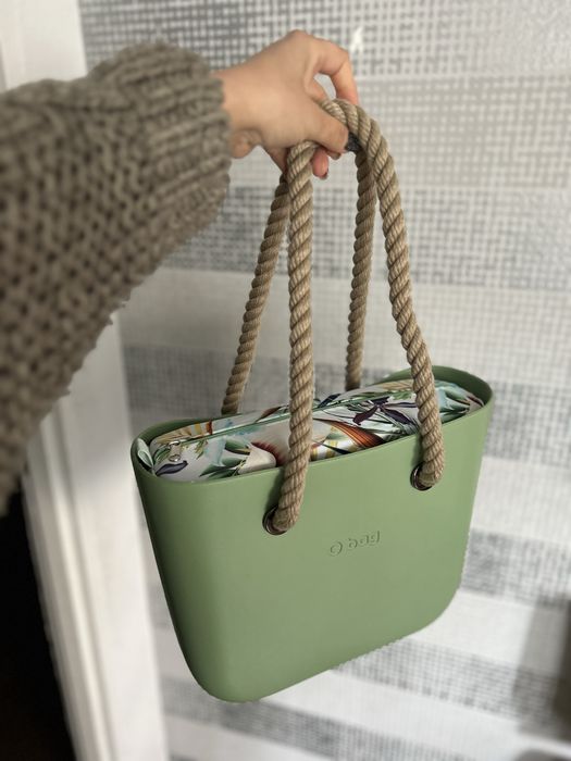 O bag mini szalwia zielony o-bag