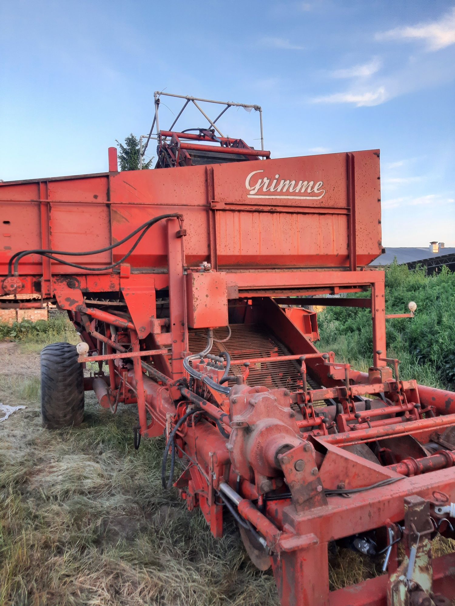 Kombajn do ziemniaków  grimme dr1500 2rzędowy ziemniak marchew