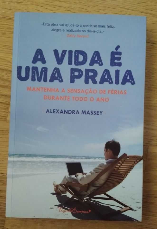 Livro "A Vida é Uma Praia", de Alexandra Massey
