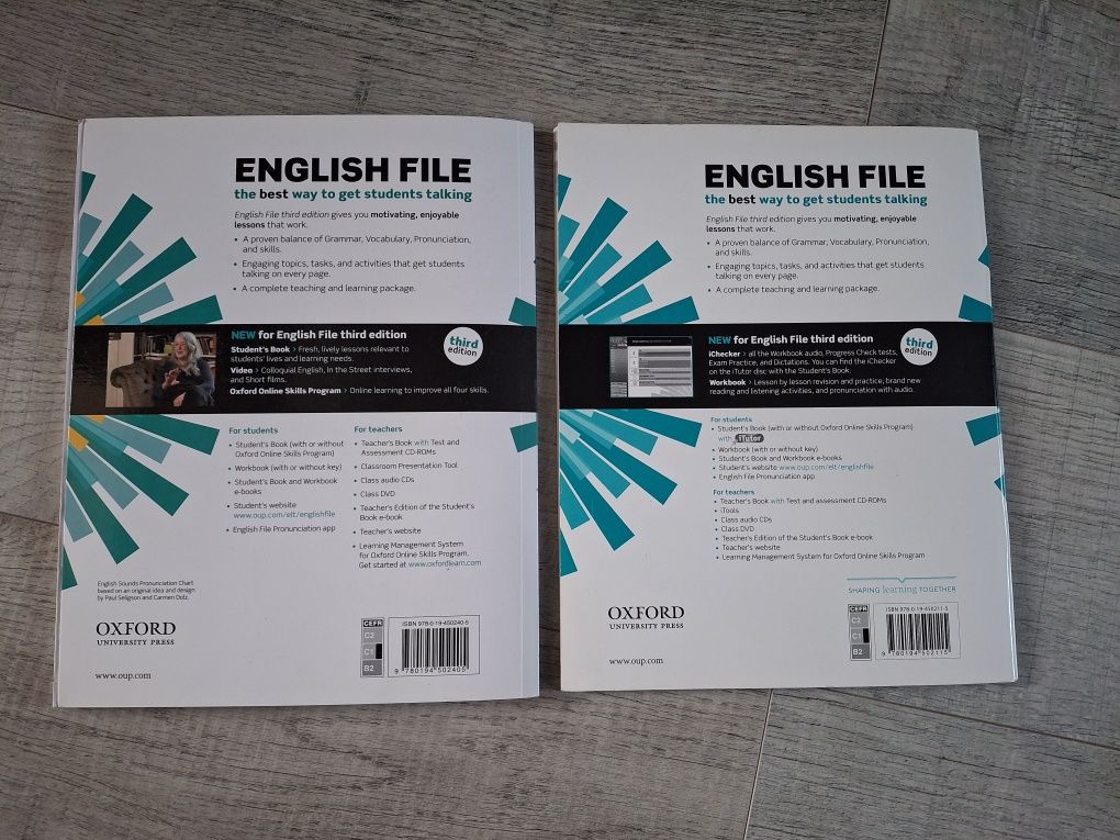 Zestaw książek English File advanced student's book/workbook