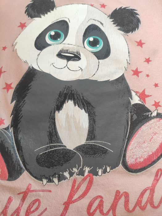 T-shirt dziewczynka Kiki&Koko panda 110