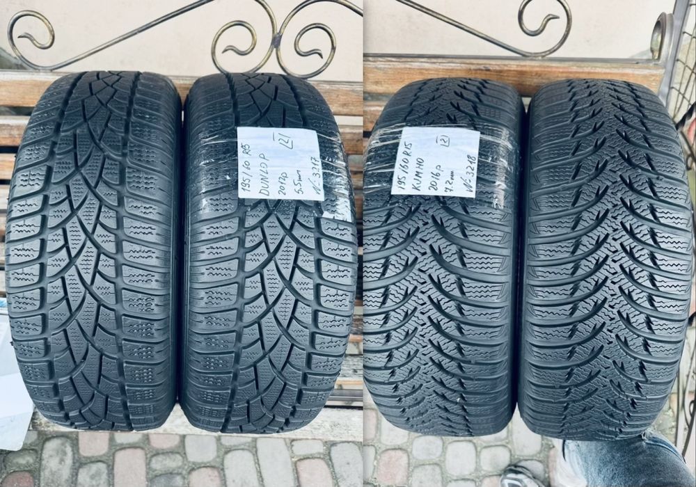 Шини зимові 195/60 R15 (88T) Kumho Dunlop
