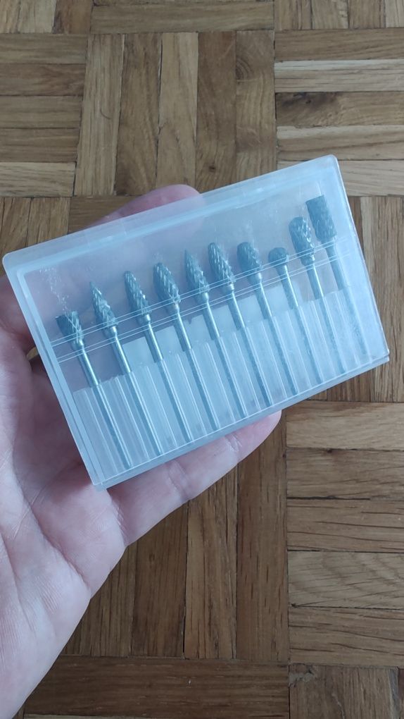 Frezy z węglika wolframu HSS do Dremel do mini szlifierki
