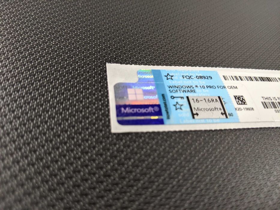 Windows 10/11 pro OEM стикер ключ лицензия наклейка