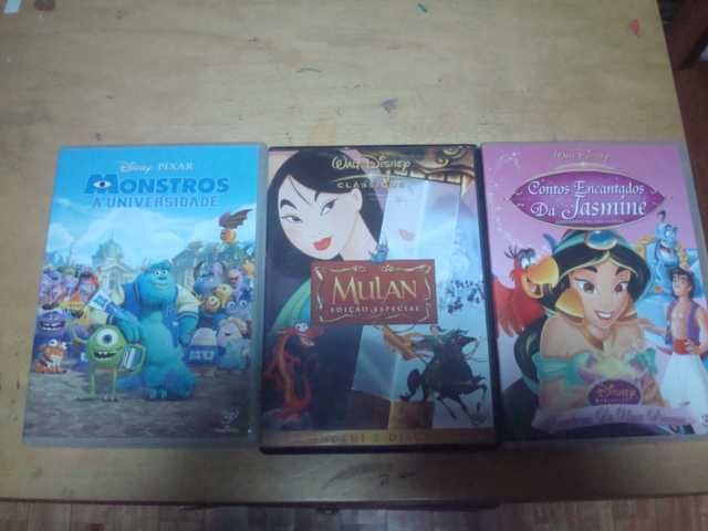 lote 9 dvds originais disney winnie the pooh , etc
