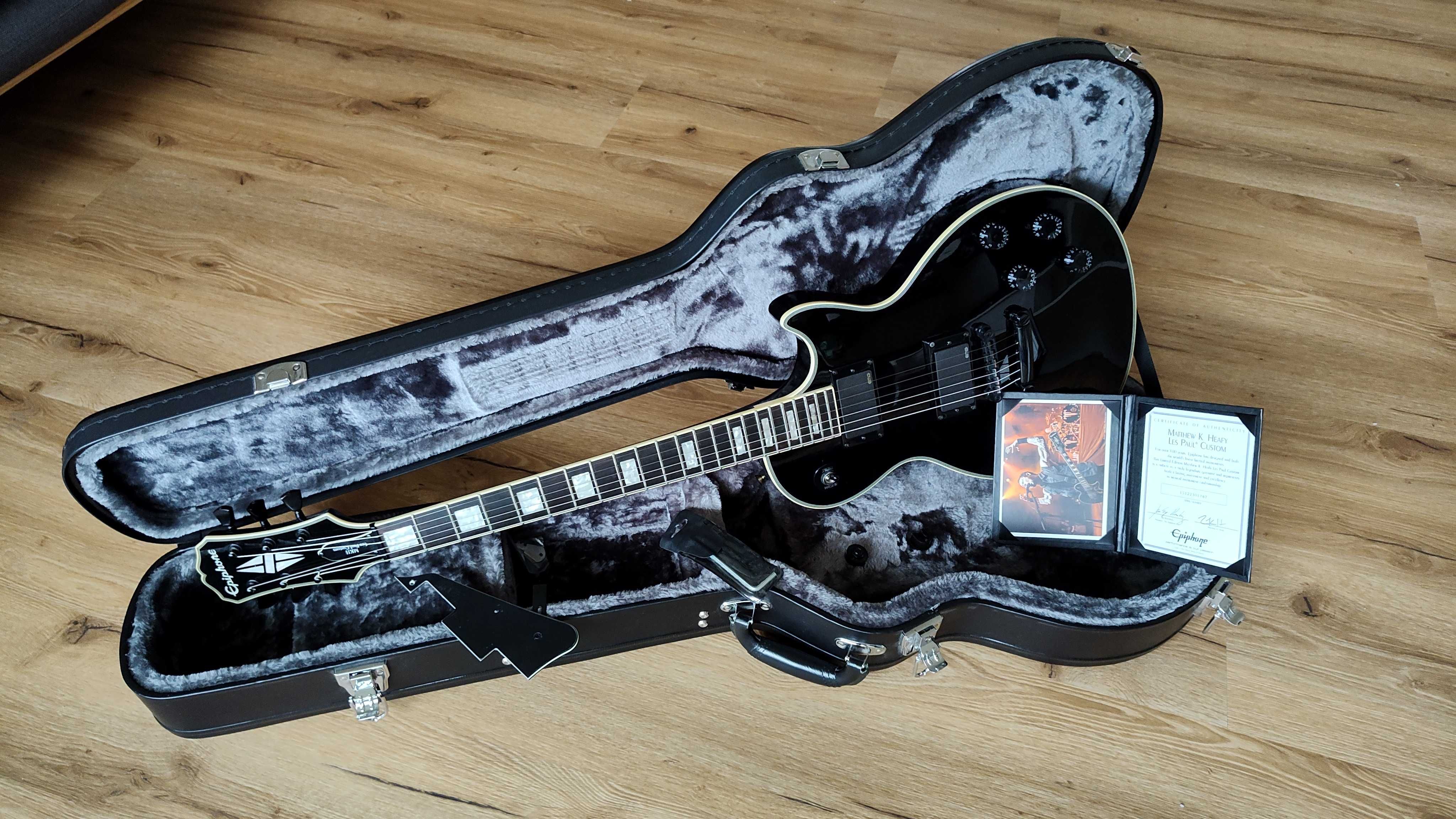 Epiphone MKH Les Paul Custom Matt Heafy Signature - z EMG 85/81