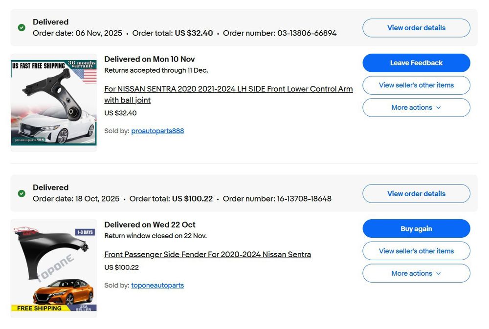Автозапчасти Одежда Обувь eBay Amazon покупка доставка из USA