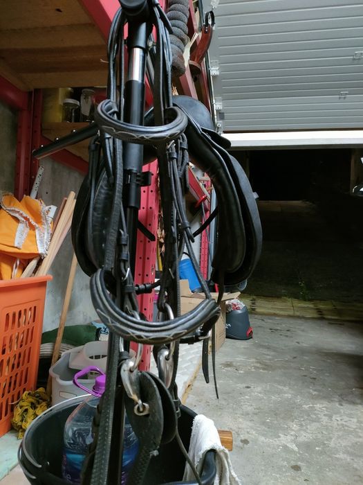 Vendo material de equitação