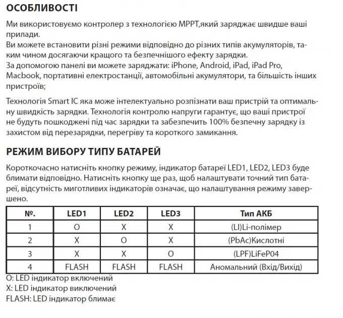 Портативна розкладна сонячна станція.