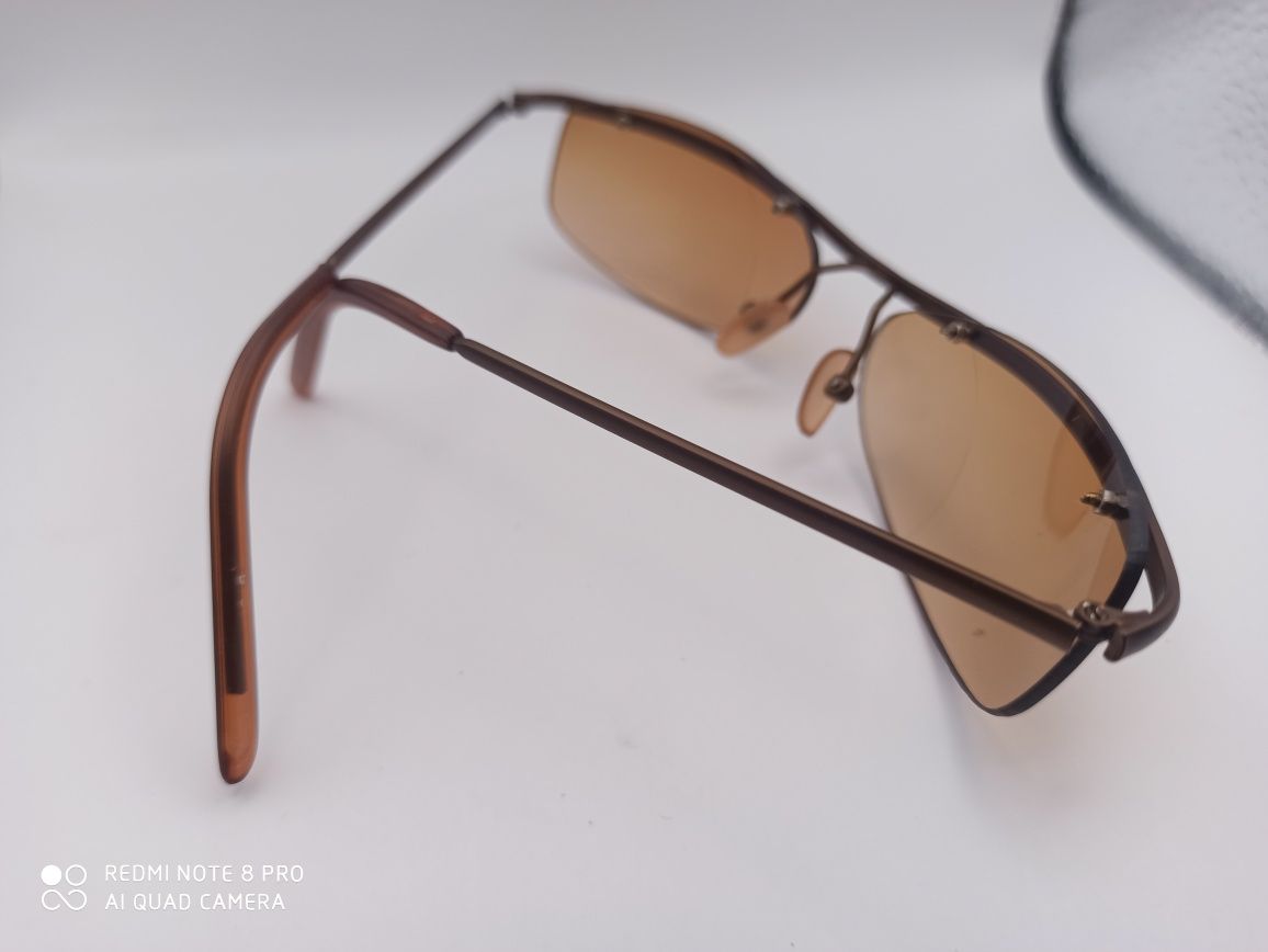 Nowe okulary przeciwsłoneczne metalowe vintage style moda lato