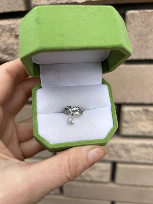 Срібні кафи з фіанітами 925 , різні