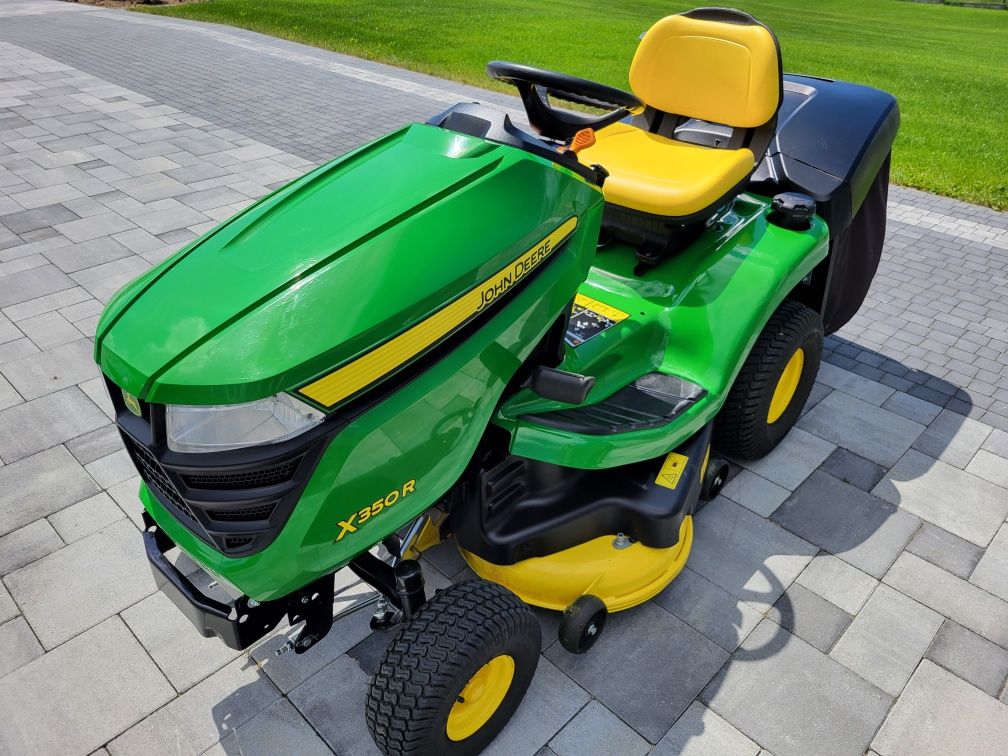 John Deere X350R kosiarka traktorek traktor