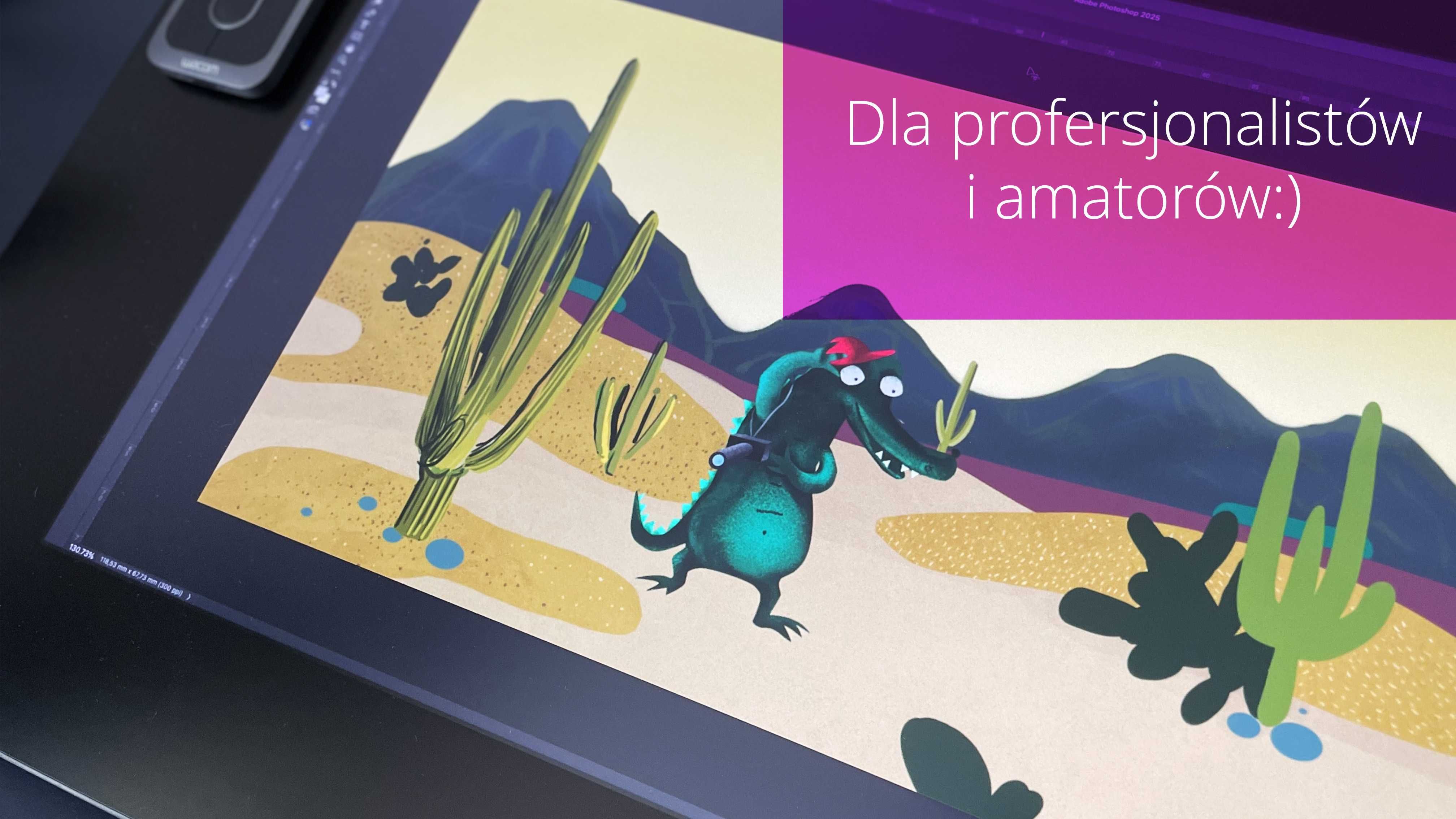 Wacom Cintiq Pro 24” 4K – jak nowy! Katowice, odbiór osobisty