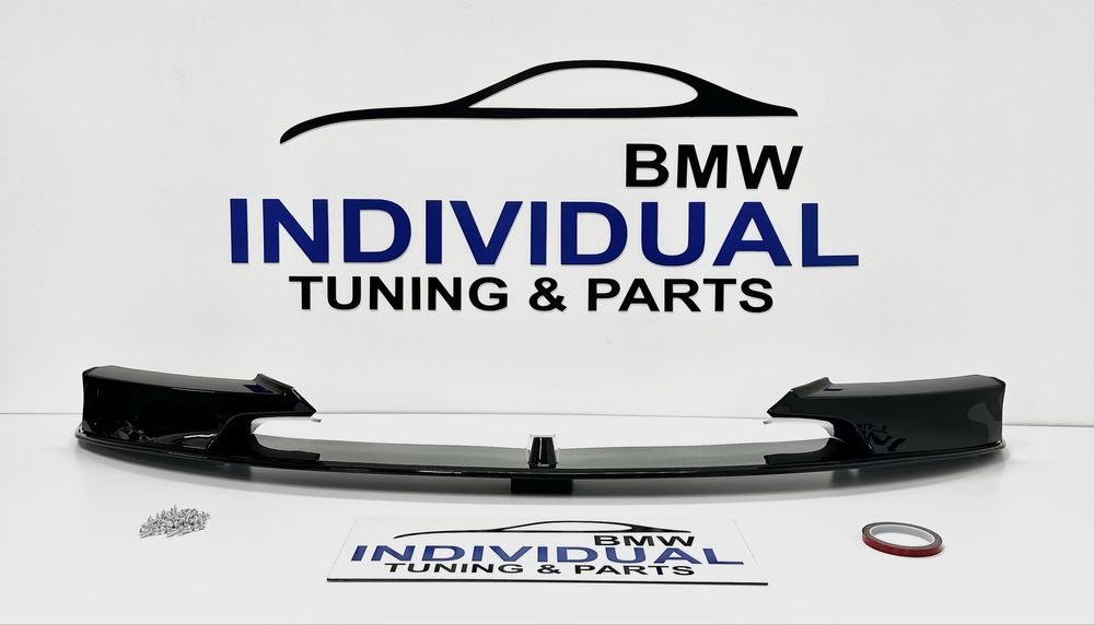 Губа F30 F10 bmw f30 f10 m-paket m-tech накладка на передній бампер