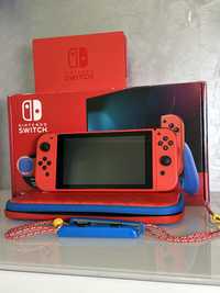 Nintendo Switch Mario Red And Blue Edition ! BDB Stan !!