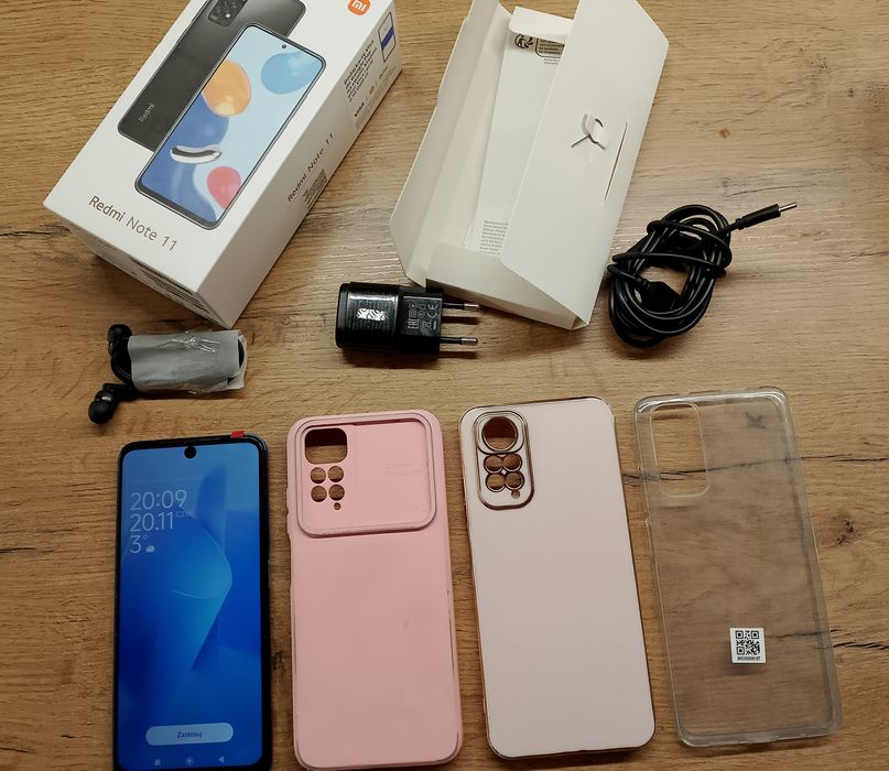Xiaomi redmi note 11 6/128 GB ekran 6,43 50mpx Idealny Stan Zestaw