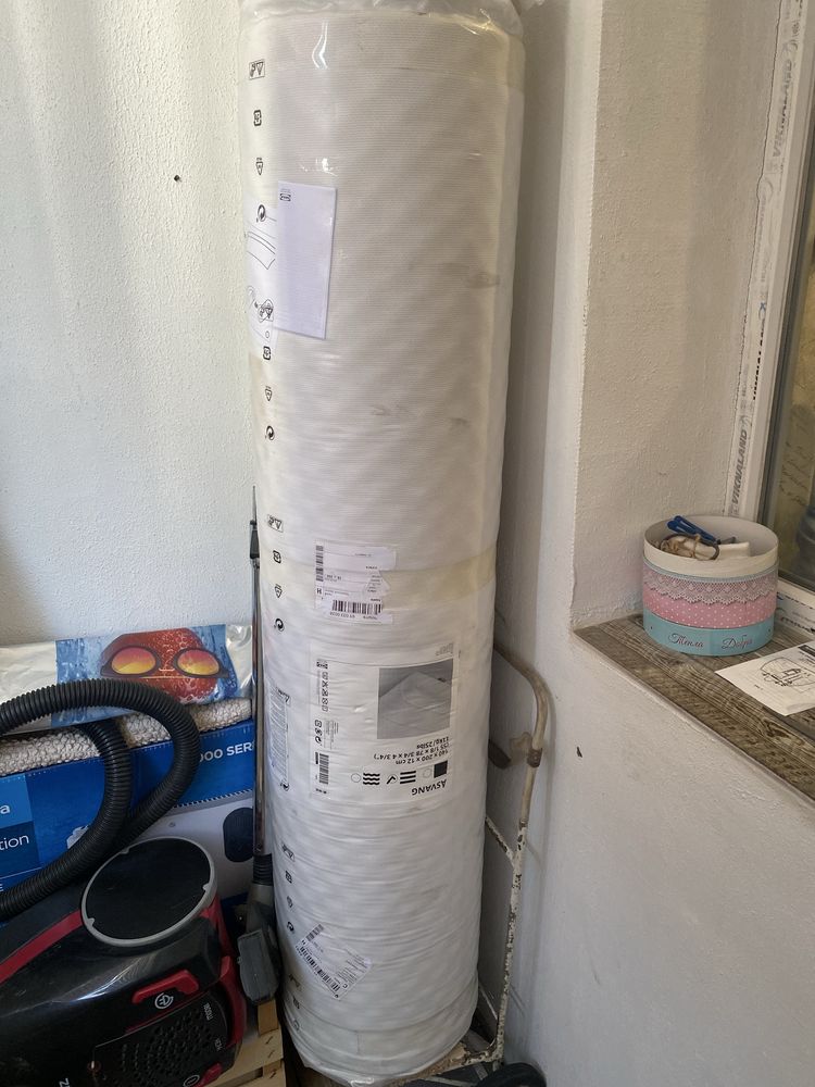 Матрац IKEA ASVANG 140х200x12