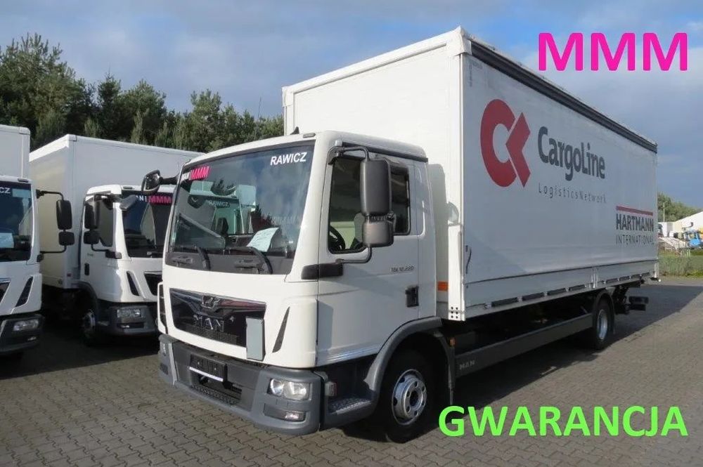 MAN TGL 12.220 BURTO FIRANA WINDA JAK NOWY  Kontrakt Serwis MAN DE, doświetlanie zakrętów,