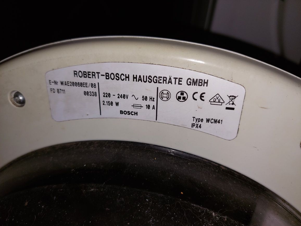 Bosch peças maquina lavar wcm41