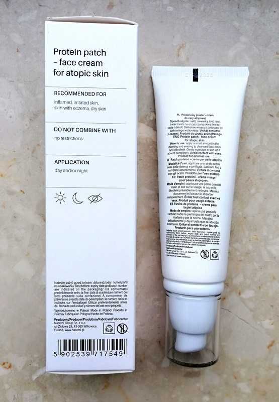 Nacomi Next Level Dermo krem do skóry atopowej 50 ml hipoalergiczny