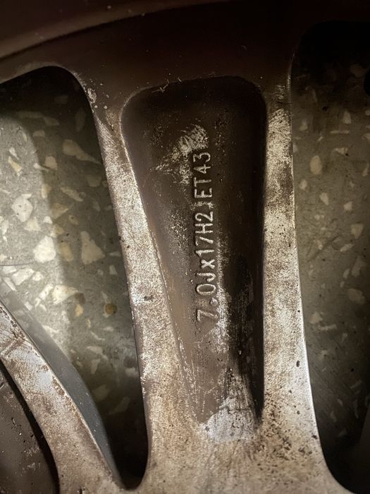 Felgi Vw 17” 5x112 7J Tiguan Passat Golf