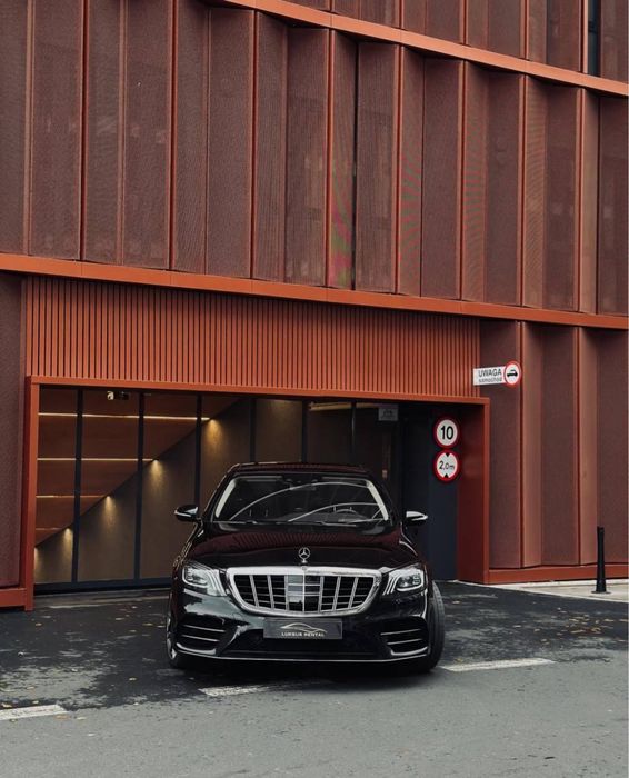 Wynajem aut klasy premium. Mercedes S klasa S400d Long