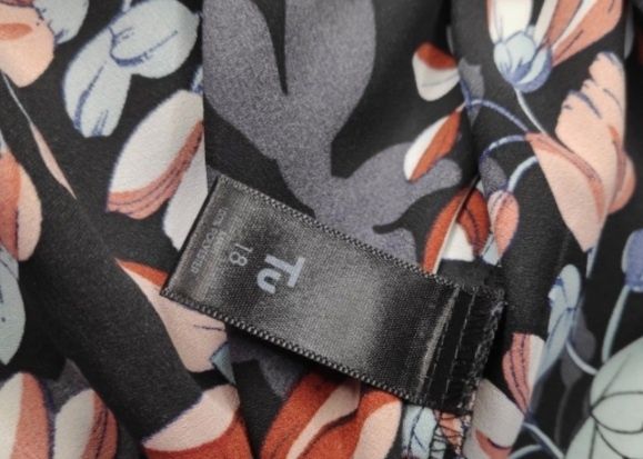 Bluzka koszulowa damska w kwiatowy print roz. 44