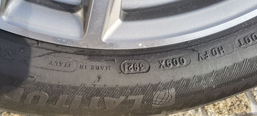 Jantes Originais BMW M698 19" X3 G01 X4 G02 com Pneus Michelin