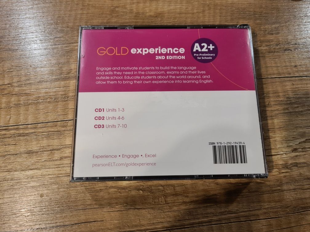 Gold Experience 2nd Edition A2+. Class Audio