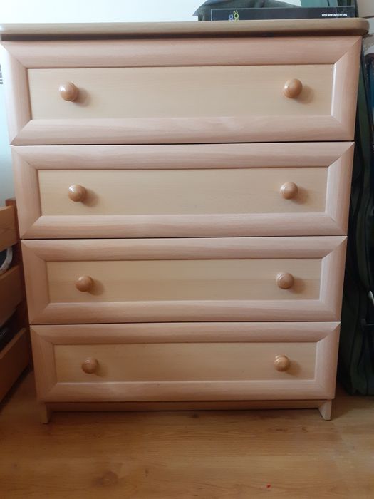 Komoda używana 4 szuflady