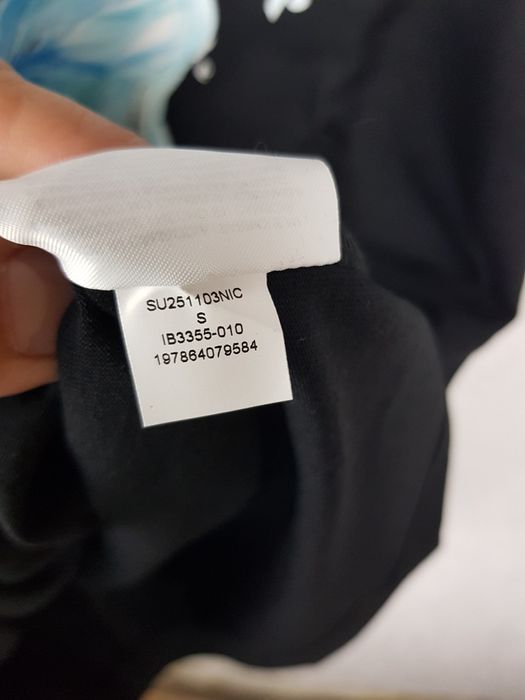 Jordan S Nowa koszulka męska sportowa klasyczna bawełniana czarna