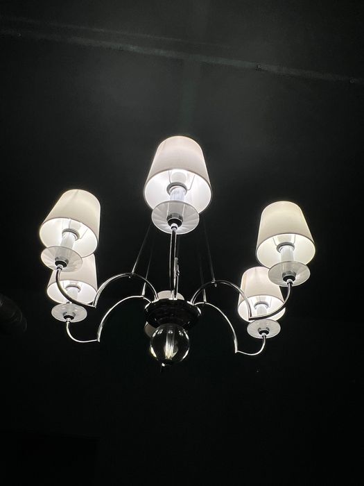 Люстра на стелю з 5 лампами