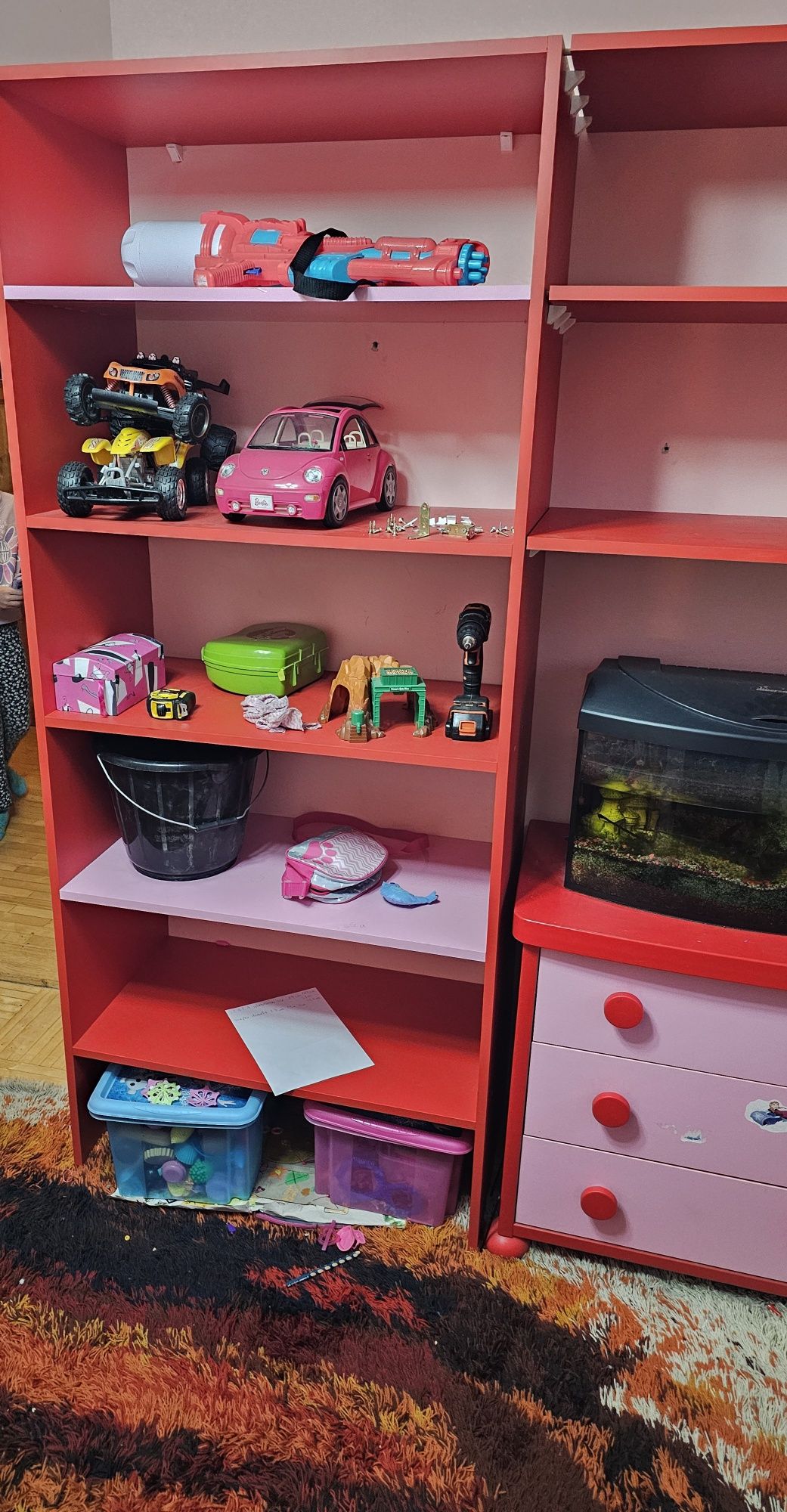Zestaw mebli dla dziewczynki Ikea Mammut.