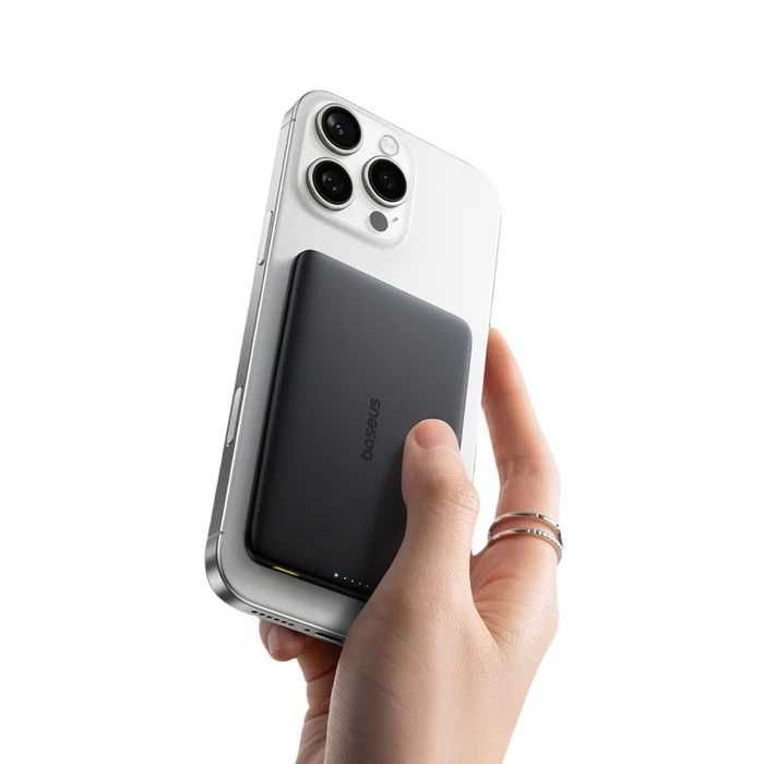 Повербанк Baseus PicoGo Ultra-Slim Magnetic 5000mAh 20w Black