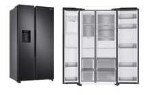 Lodówka Samsung RS68A884CB1 Side by Side No frost 178cm dystr. wody.