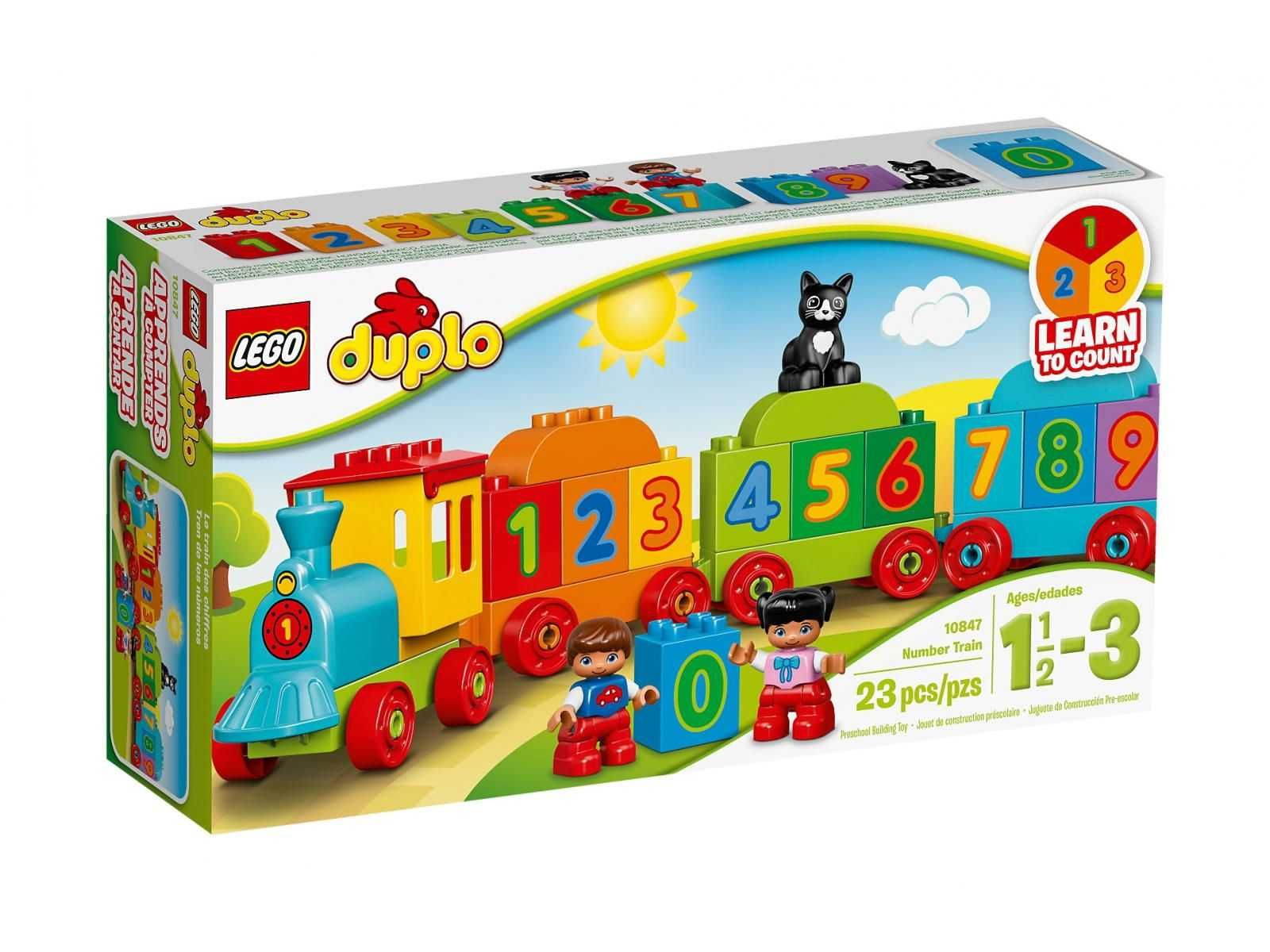 LEGO® 10847 Duplo - Pociąg z cyferkami