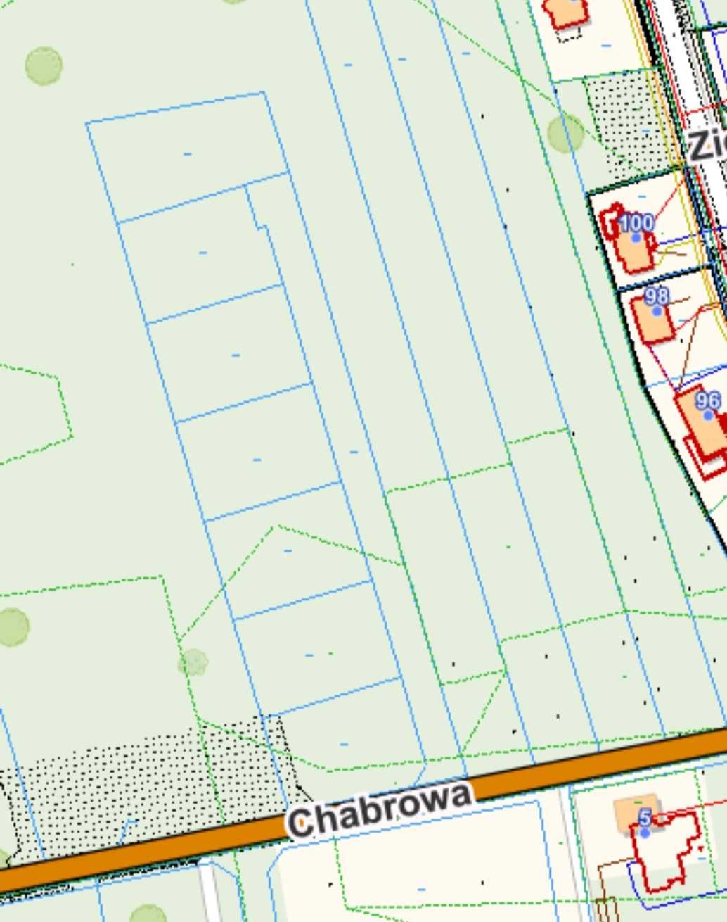 Działki Tołcze ul. Chabrowa