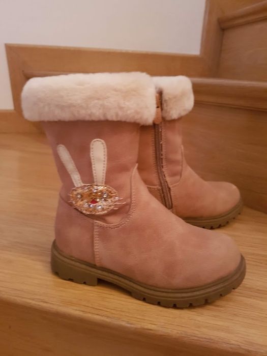 Kozaki Nelli Blu CS1575 - Różowy dziewczynka roz. 26 CCC kolekcja 2021